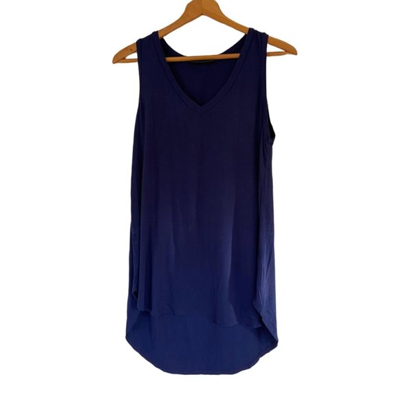 KLD Signature Tops - {KLD Signature} Blue Tank Top - Medium